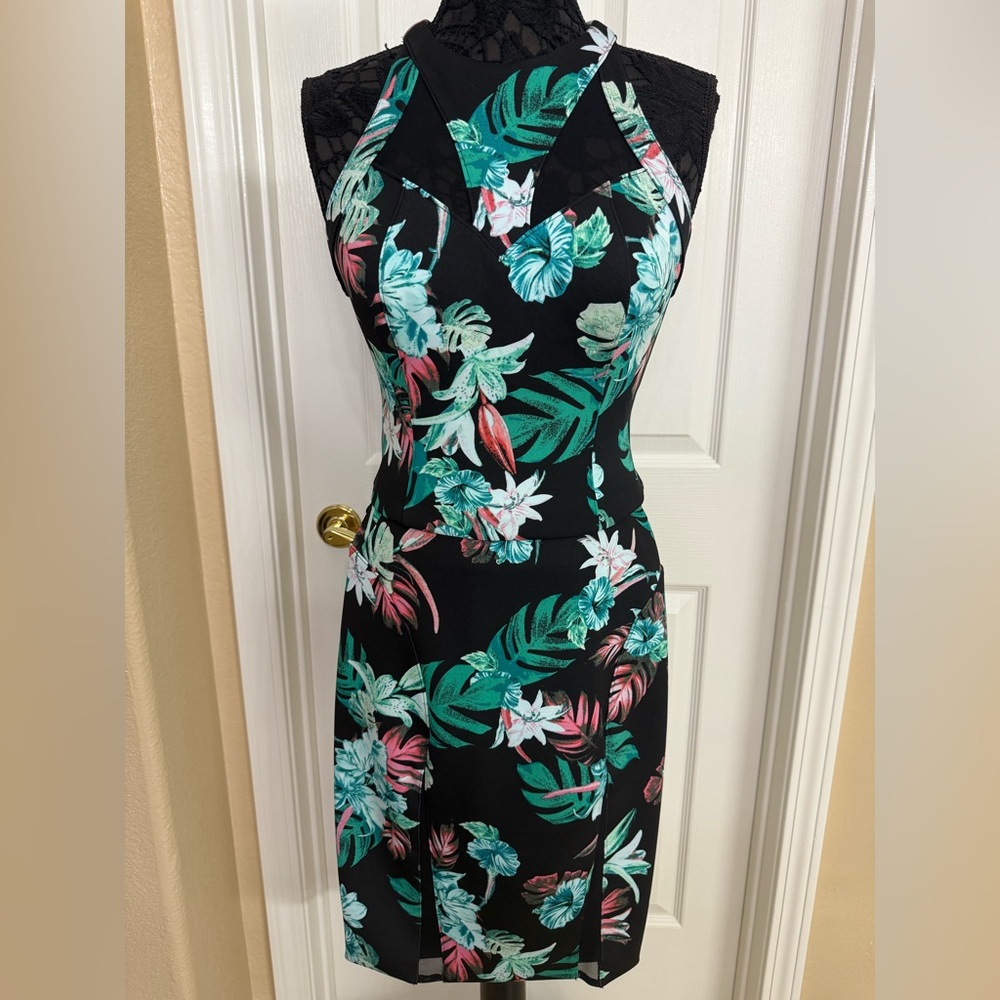 Floral Women’s Top and Skirt Set by Guess